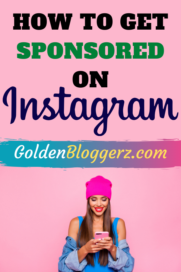 How to get sponsorship on instagram